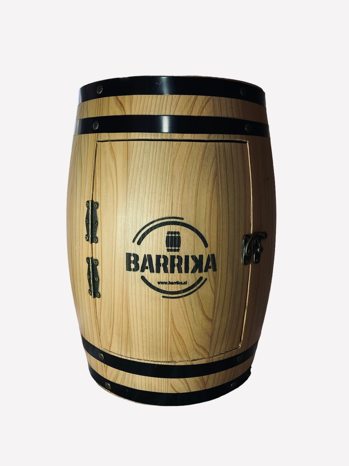 Barril de madera de cedro 40 cm con puerta